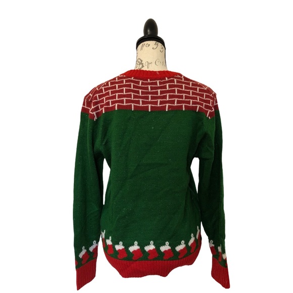 Holiday Hype Christmas Sweater Small Red/Green - Picture 2 of 12